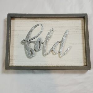 FOLD laundry room sign 12"×8¼"